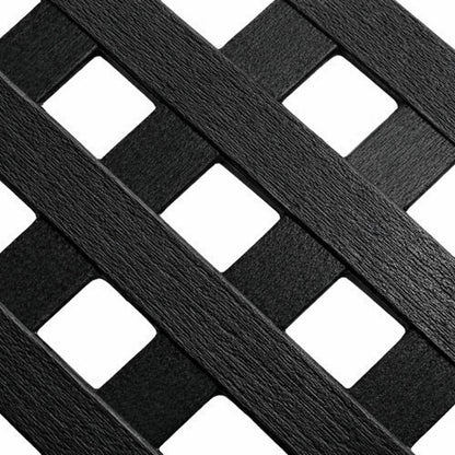 Καφασωτό Συνθετικό Privacy Diamond 240 × 120 εκ. | Μαύρο