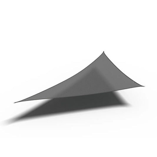 Πανί Σκίασης Τρίγωνο 280gsm Premium 90° - 5 x 5 x 7,1m - Γκρι