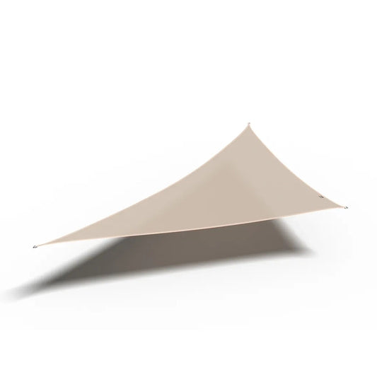 Πανί Σκίασης Τρίγωνο 280gsm Premium 90° - 5 x 5 x 7,1m - Εκρού