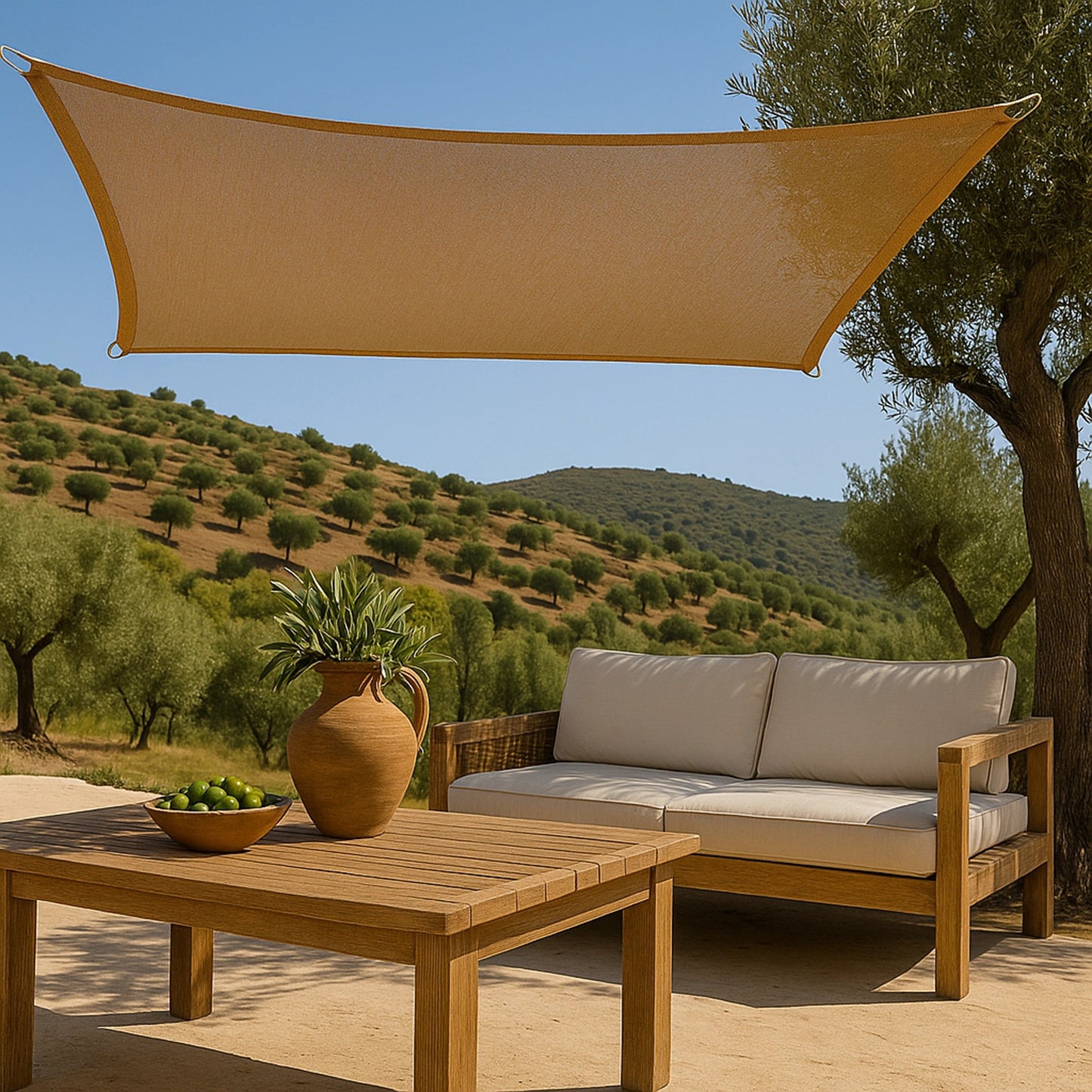 Πανί Σκίασης Premium 280 gsm - 3 x 4m - Άμμου