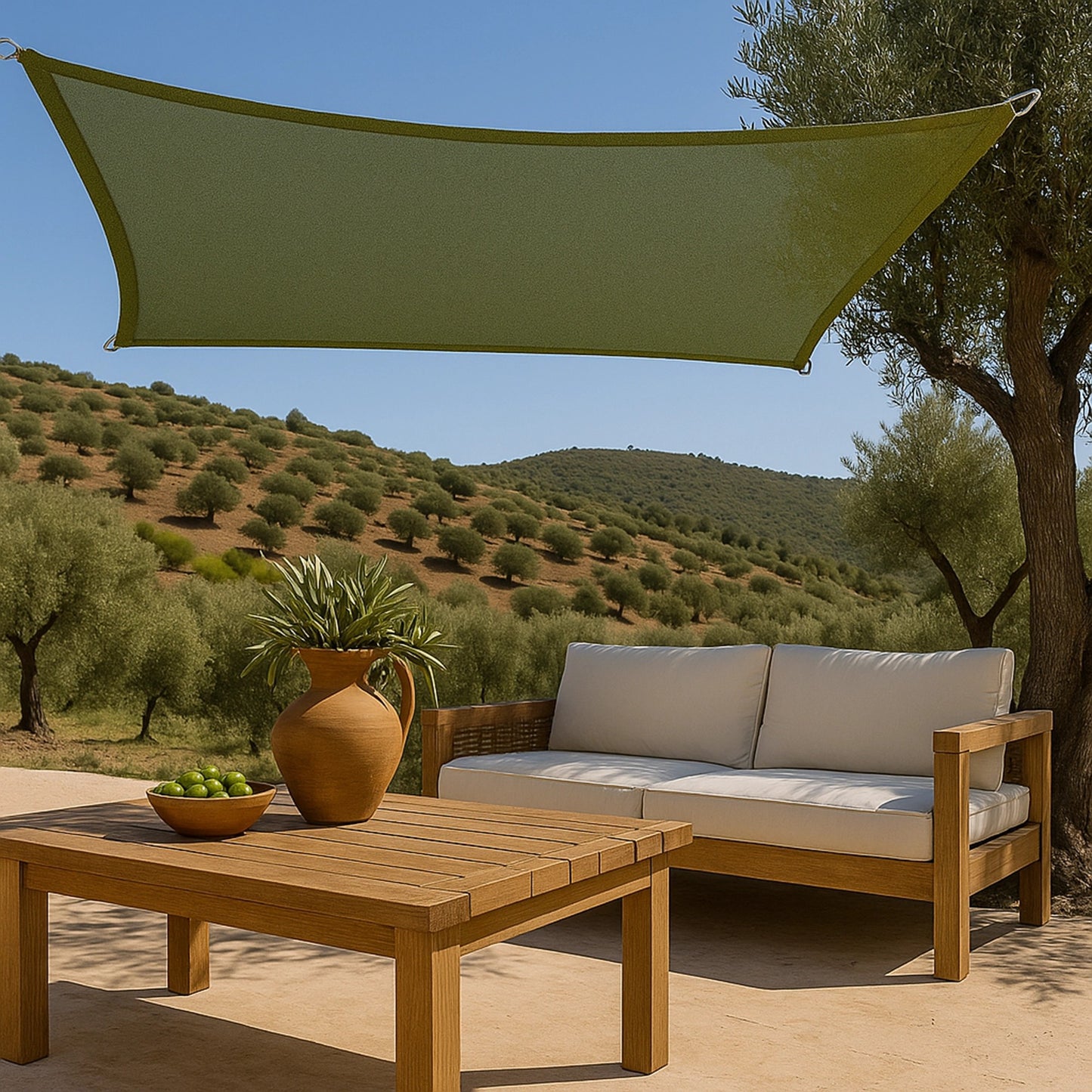 Πανί Σκίασης Premium 280 gsm - 3 x 4m - Olive