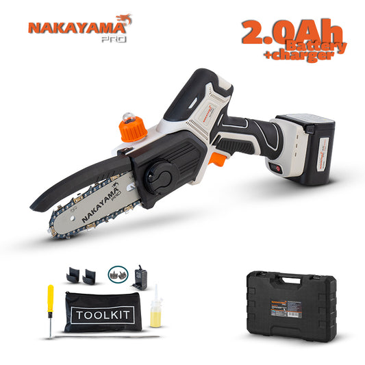 NAKAYAMA PRO EC1500 Κλαδευτικό Αλυσοπρίονο Μπαταρίας 16.8V, Brushless, Li-Ion, Λάμα 13cm, 880gr