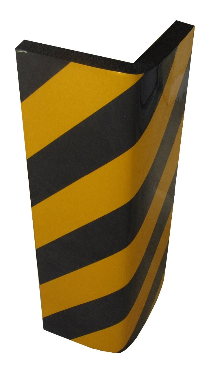 DOORADO Αυτοκόλλητο Αφρώδες Προστατευτικό Γωνιών και Τοίχων Γκαράζ με Κίτρινες και Μαύρες Ανακλαστικές Λωρίδες PARK-FCP5025BY