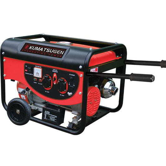 KUMATSUGEN GB6500M Γεννήτρια Βενζίνης, AVR, 7.5Kva (13Hp)