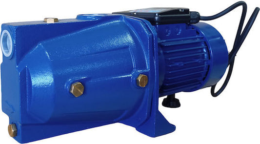 Πιεστικό συγκρότημα Autokit 100B με οριζόντια αντλία επιφανείας Jet 100B και απλό ελεγκτή πίεσης by Anavalos
