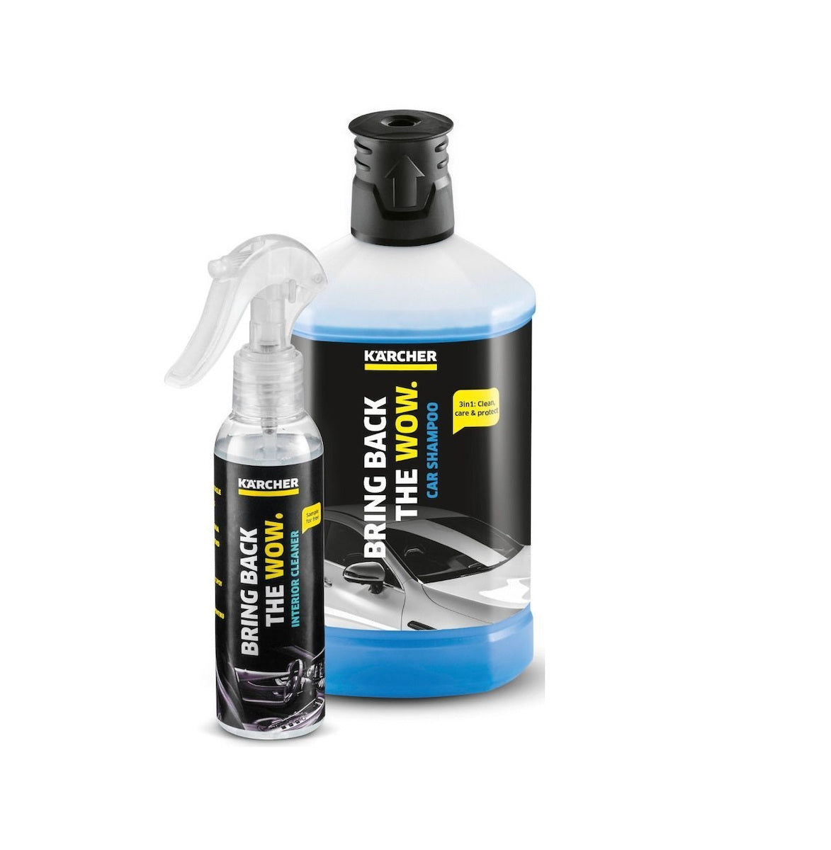 ΣΕΤ ΚΑΘΑΡΙΣΜΟΥ ΑΥΤΟΚΙΝΗΤΟΥ KARCHER RM 610 1000ml & RM 651 150ml 6.296-169.0
