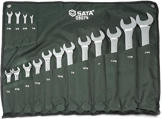 Γερμανοπολύγωνα ίντσας σετ 17τεμ 1/4" - 1-1/4"