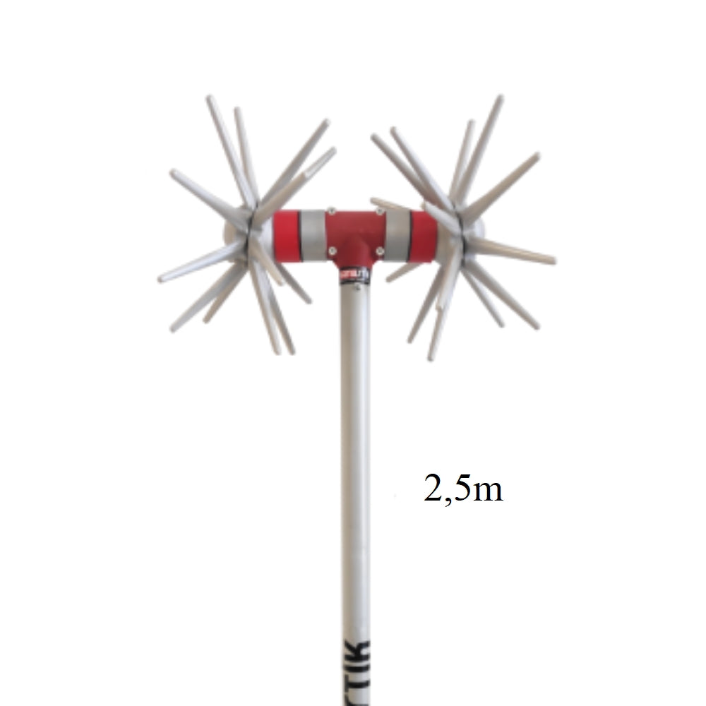 Ελαιοραβδιστικό Brushless Με Μοτέρ 15/20V Και Κοντάρι Αλουμινίου  "SUNFLOWER 4X4" YAMASTIK 2,5m