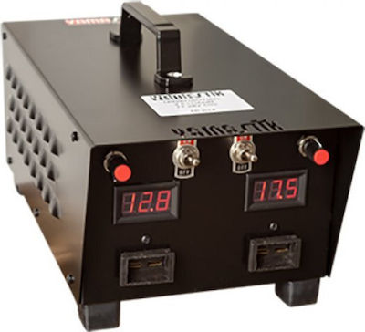 Yamastik TP-014 Τροφοδοτικό δυο (12-15V/30Α) ή (12-18V/30Α) ή (12-27V/20Α) DIGITAL (ΜΑΥΡΟ)