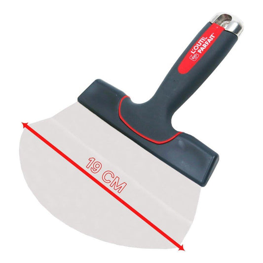 Σπατουλαδόρος inox γωνία 45° εμπρός οβάλ 19cm 2599019