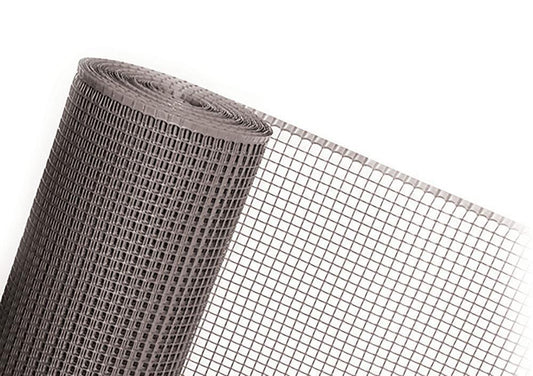 Πλέγμα γκρί πλαστικό 50m ρολό με ύψος 1,m