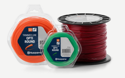 Μεσινέζα Βασικού Τύπου (Opti Round) Husqvarna 3,3 mm / 530 m Λευκή