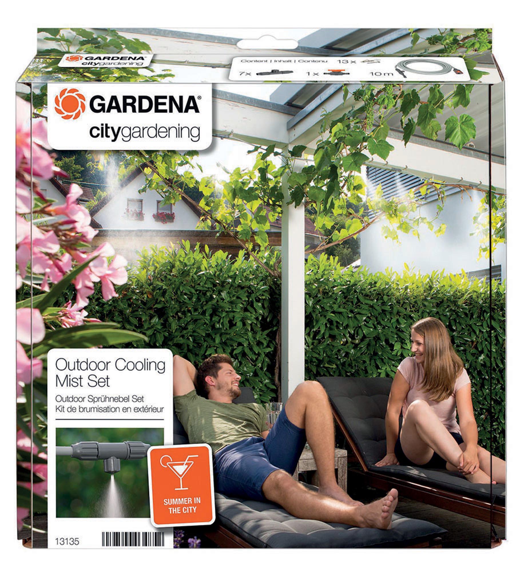 13137-20 Υδρονέφωση Σετ με Προγραμματιστή Gardena City Gardening