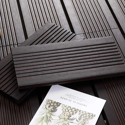 Bamboo Δάπεδο Εξωτερικού Χώρου 2×14×185 εκ. – Σκούρο Καφέ