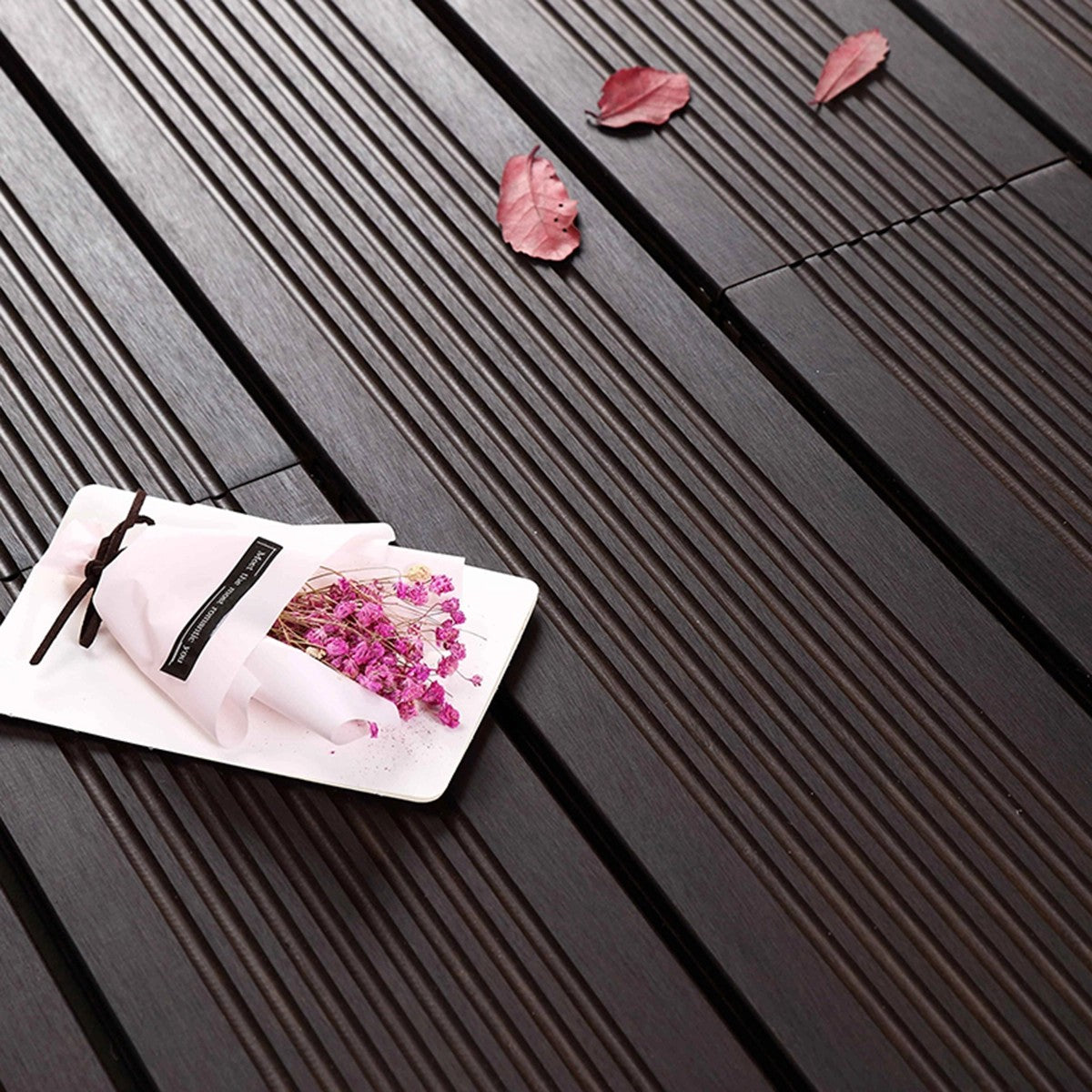 Bamboo Δάπεδο Εξωτερικού Χώρου 2×14×185 εκ. – Σκούρο Καφέ