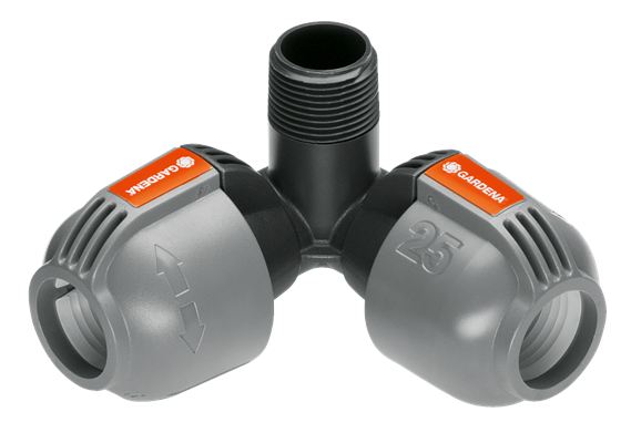 02783-20 Σύνδεσμος Γωνίας Gardena SprinklerSystem 3/4", 25mm Αρσενικός