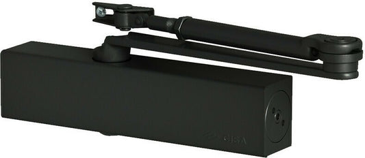 CISA Μηχανισμός επαναφοράς πόρτας - Σούστα Μαύρη C1610 (No 5-6) 41697