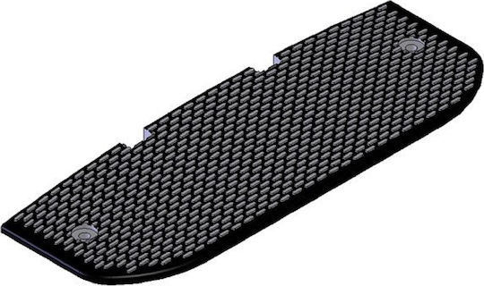 Doorado Σαμαράκι Δρόμου Πλατύ 200x610x32mm σε Μαύρο Χρώμα