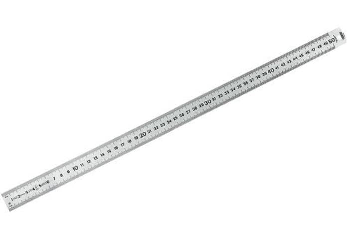 Ρίγα ατσάλινη διπλής όψης μήκος 50cm 1-35-536