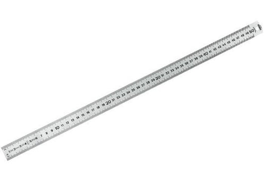 Ρίγα ατσάλινη διπλής όψης μήκος 50cm 1-35-536