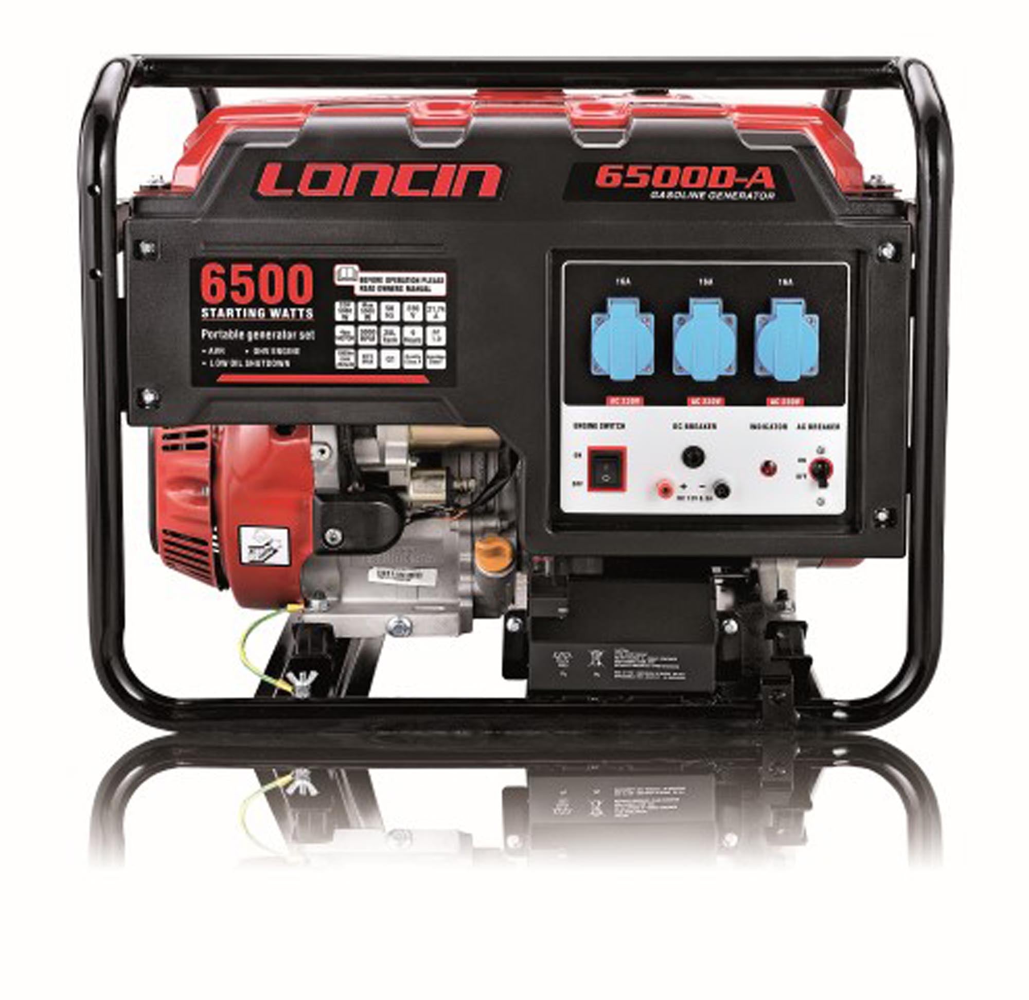 Ηλεκτροπαραγωγό Ζεύγος Loncin LC 6500-A