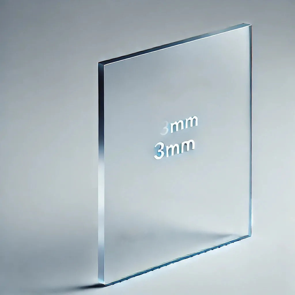 Plexiglass διάφανο 3mm Plexiglass διάφανο 3mm | 50 x 100cm