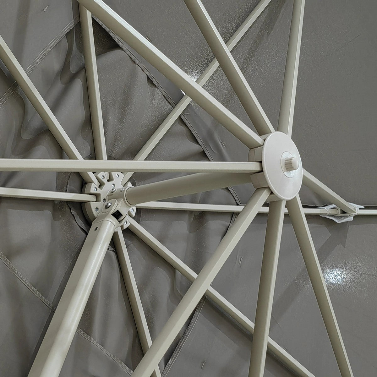 Premium Ομπρέλα Κήπου 3x3.5m Μπεζ Taupe