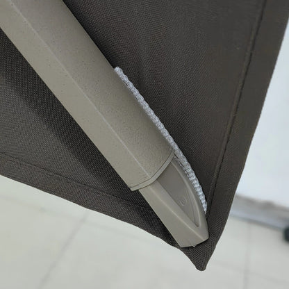 Premium Ομπρέλα Κήπου 3x3.5m Μπεζ Taupe