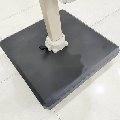 Premium Περιστρεφόμενη Ομπρέλα Κήπου 2.6x3.5m Μπεζ Taupe