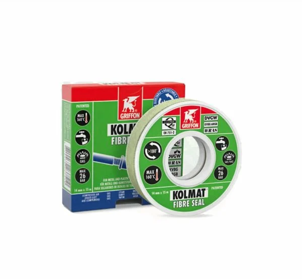 ΥΦΑΣΜΑΤΙΝΗ ΤΑΙΝΙΑ KOLMAT FIBRE SEAL 12MM FBX 15M GRIFFON