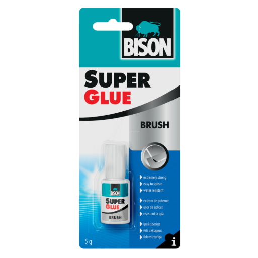 SUPER GLUE ΜΕ ΠΙΝΕΛΟ 5GR BISON