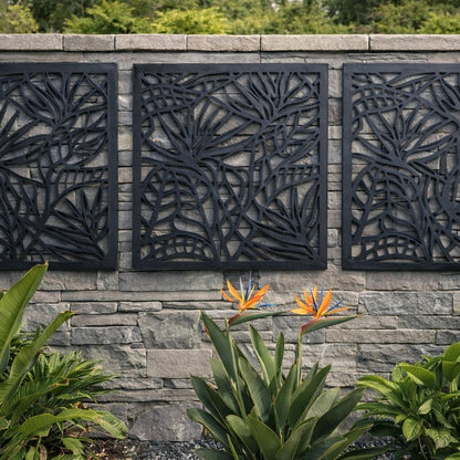 Πάνελ Διακόσμησης Τοίχου Strelitzia 57 x 57 εκ.