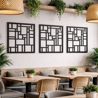 Πάνελ Διακόσμησης Τοίχου Tiles 57 x 57 εκ.
