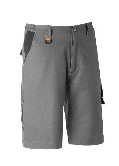 Βερμούδα TENERE PRO SHORTS γκρί-μαύρο XXL 32537