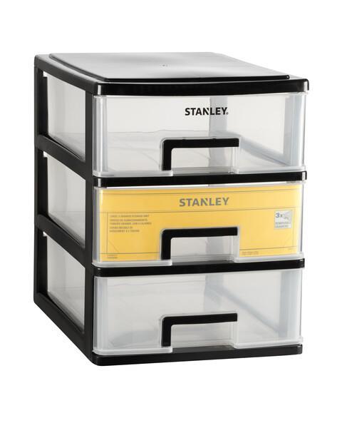 Συρταροθήκη πλαστική με 3 βαθιά συρτάρια 21,5X15X19cm STST40710-1