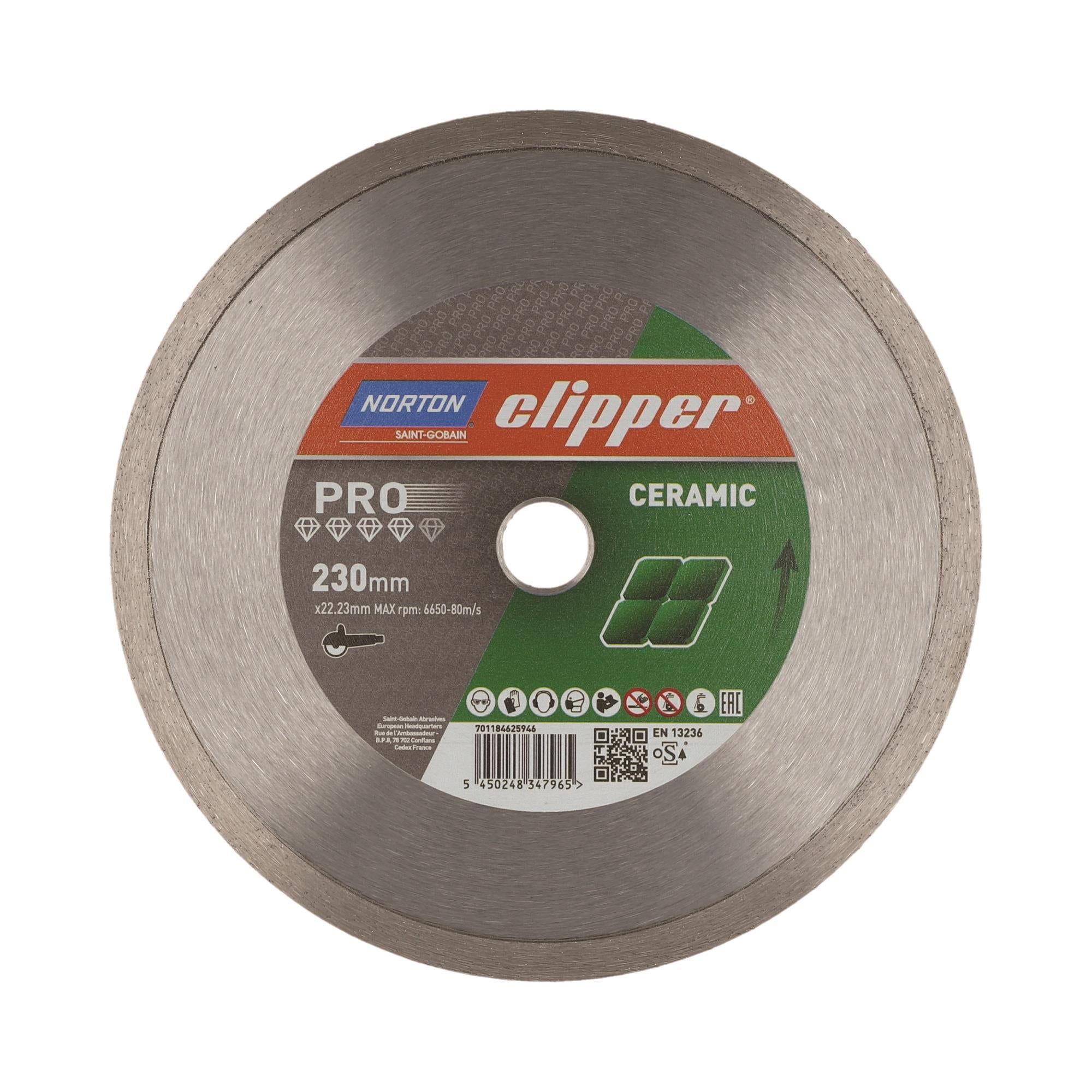 Δίσκος διαμαντέ κοπής πλακιδίων PRO CERAMIC 230X1,7X22,23MM 70184625946