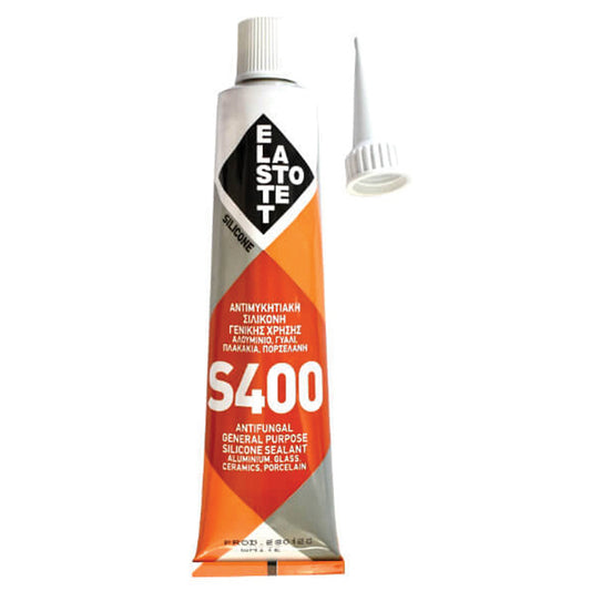 ELASTOTET S400 ΣΙΛΙΚΟΝΗ ΓΕΝΙΚΗΣ ΧΡΗΣΗΣ 80ml - MΑΥΡΟ-ΧΡΩΜΑ 152402