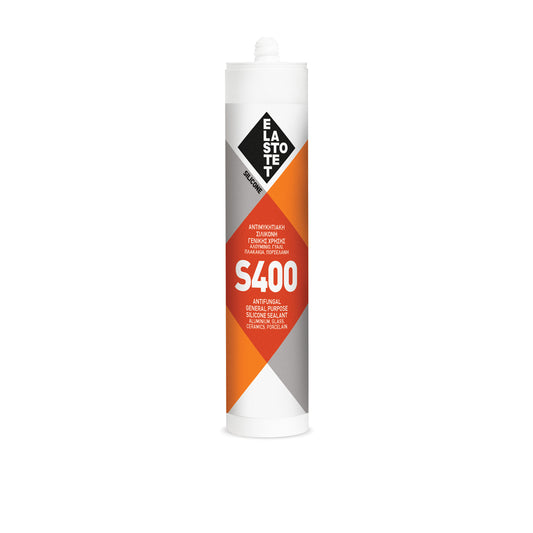 ELASTOTET S400 ΣΙΛΙΚΟΝΗ ΓΕΝΙΚΗΣ ΧΡΗΣΗΣ 280ml - ΔΙΑΦΑΝΟ-ΧΡΩΜΑ 152440