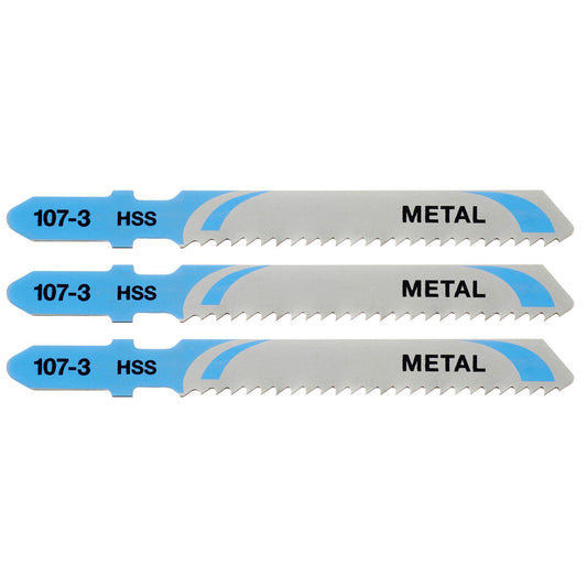 Λάμα σέγας 3τεμ. για μέταλλο τύπος Τ, με δόντι 2mm και μήκος 76mm STA22023-XJ