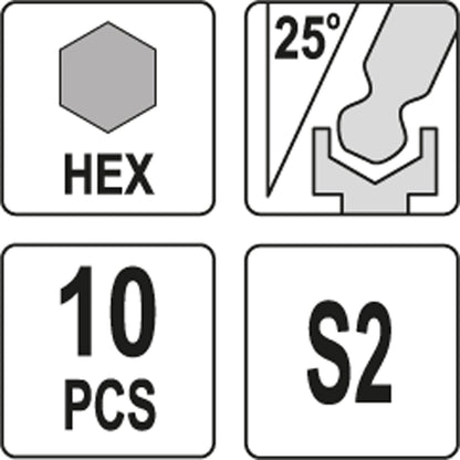 ΣΕΤ ALLEN HEX 10TMX YT-0561 20000561