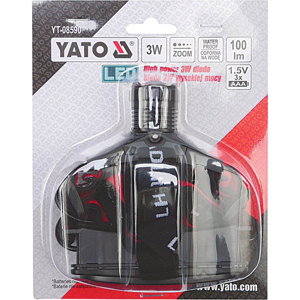 ΦΑΚΟΣ ΚΕΦΑΛΗΣ zoom 100lm  YT-08590 20008590