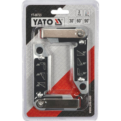 ΜΑΓΝΗΤΙΚΕΣ ΓΩΝΙΕΣ ΣΥΓΚΟΛΛΗΣΗΣ ΣΕΤ 2ΤΜΧ 32KG YT-08723 20008723