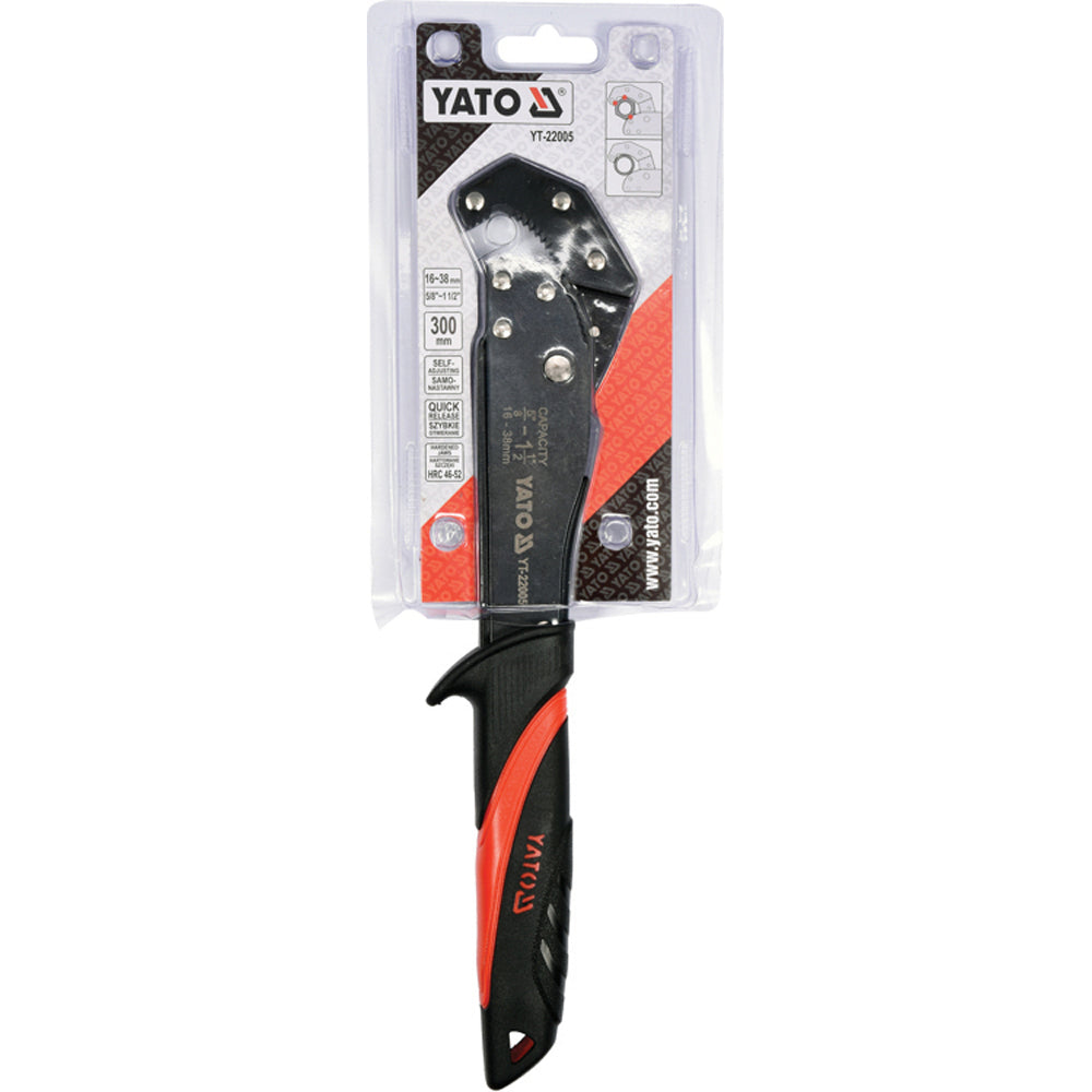ΤΣΙΜΠΙΔΑ ΥΔΡΑΥΛΙΚΩΝ ΡΥΘΜΙΖΟΜΕΝΗ 16-38mm(300MM) YT-22005 20022005