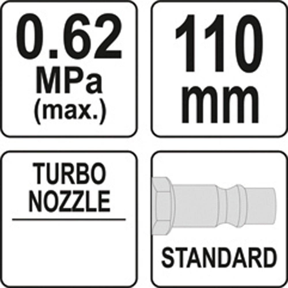 ΠΙΣΤΟΛΙ ΑΕΡΑ ΜΑΚΡY TURBO  YT-23723 20023723