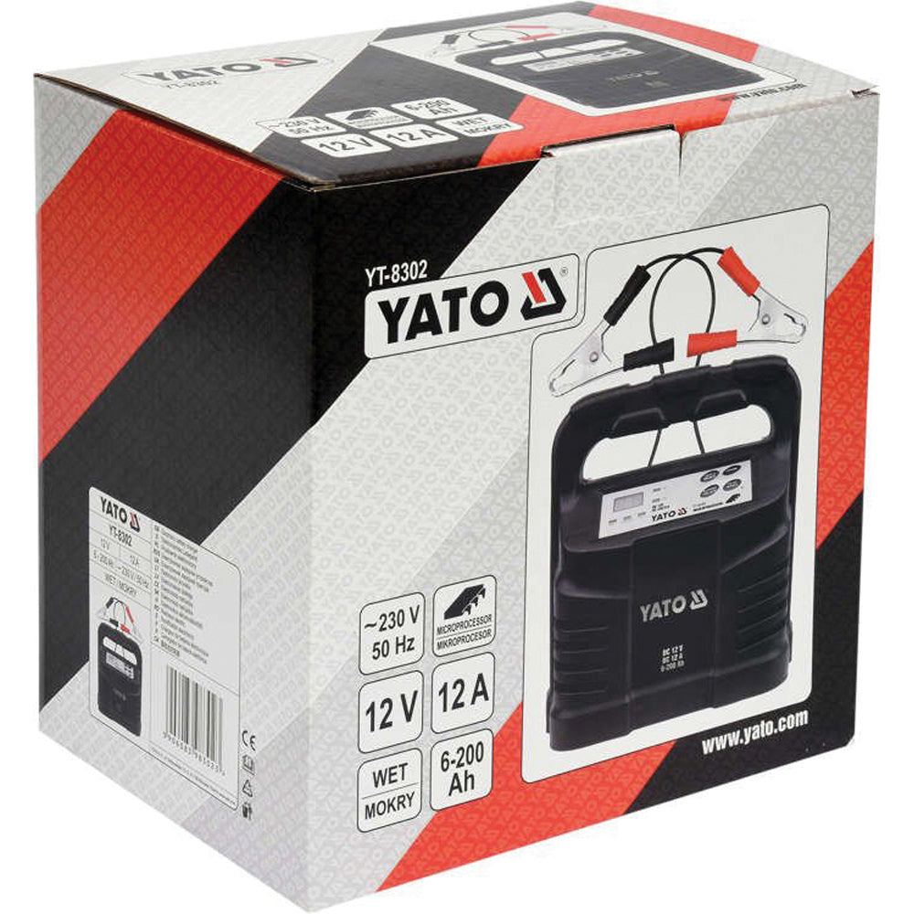ΦΟΡΤΙΣΤΗΣ ΜΠΑΤΑΡ 12V 6-200Ah YT-8302 20108302