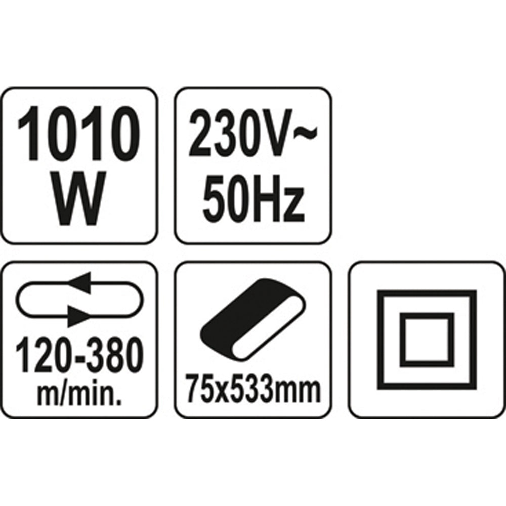 ΤΡΙΒΕΙΟ 1010W 75Χ533ΜΜ YT-82240 20182240