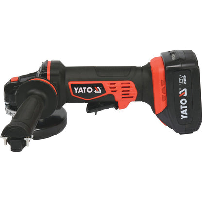 ΓΩΝΙΑΚΟΣ ΤΡΟΧΟΣ18V 125mm SET 2X3Ah YT-82828 20182828