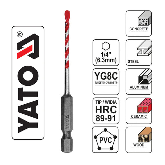 ΥΑΤΟ ΤΡΥΠΑΝΙ UNIVERSAL HEX - 8.0MM-ΔΙΑΜΕΤΡΟΣ 20044785
