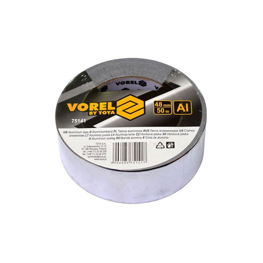 ΤΑΙΝΙΑ ΑΛΟΥΜΙΝΙΟΥ 48mmX50m VOREL 75141 20675141