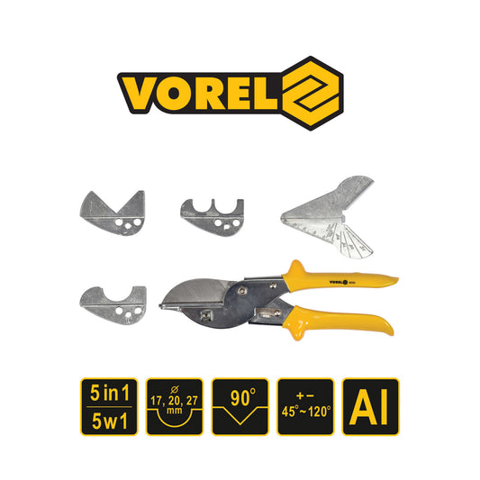 ΨΑΛΙΔΙ 5 ΣΕ 1 VOREL 48350 220MM 21148350